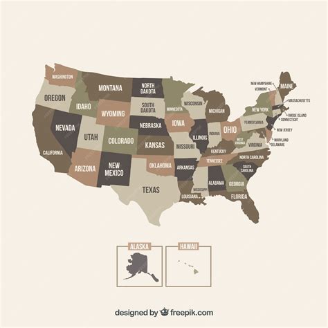 Toradh íomhá ar Us Map Vector File