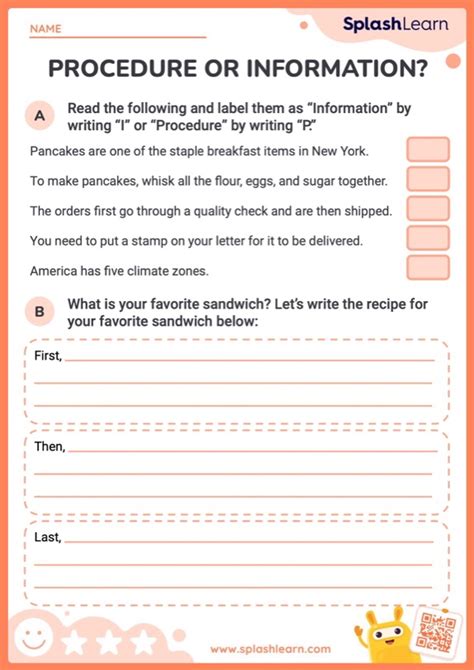 Toradh íomhá ar Procedure Text Worksheet Multiple Choice