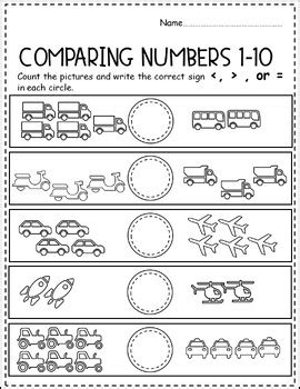 Afbeeldingsresultaten voor Comparing Numbers Pictures
