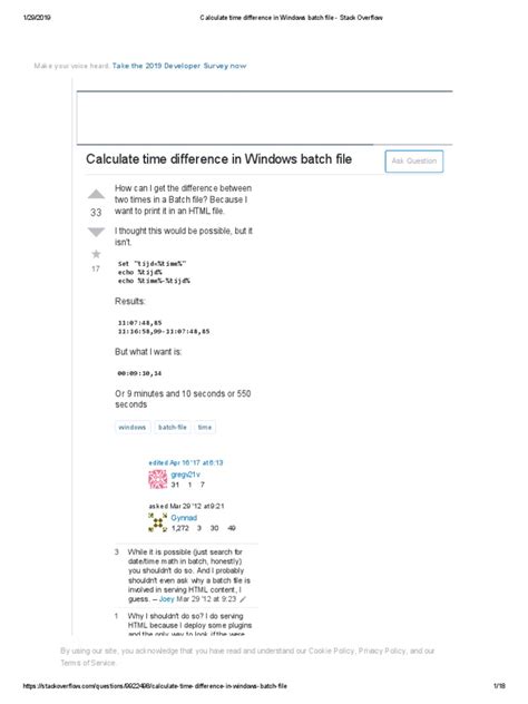 Image result for Bat Program to Calculate Time