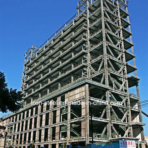 Toradh íomhá ar High-Rise Building Steel Structure