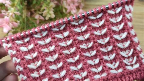 Image result for 2 Color Knit Pattern