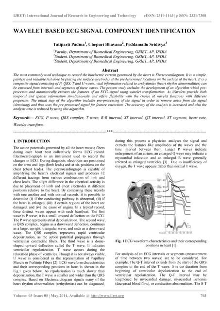 Hand Based ECG Signal に対する画像結果