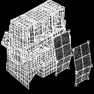 Toradh íomhá ar Structural Fine Element Model of BWB