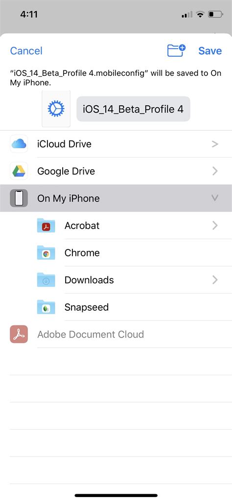 Image result for iOS Beta Profile Install