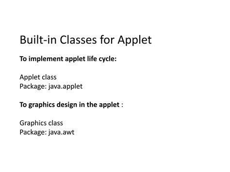 Image result for Applet Class in Java