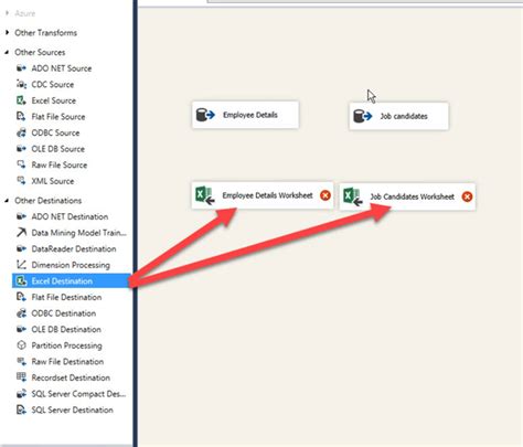 Toradh íomhá ar SSIS Excel Worksheets