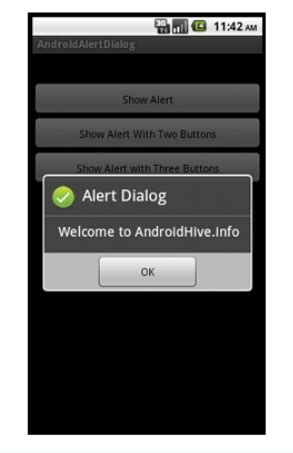 Alert Dialog Android API 33 に対する画像結果