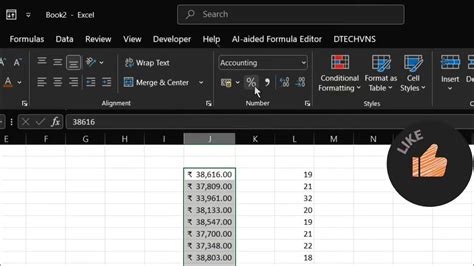 Toradh íomhá ar Excel Home Menu