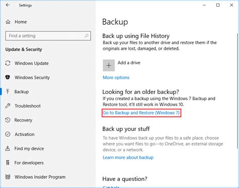 Image result for Recovery Options Windows 1.0