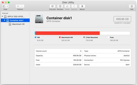 Toradh íomhá ar Mac Disk Partitions