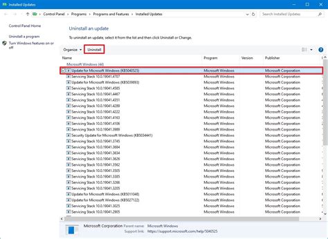 Afbeeldingsresultaten voor How to Uninstall a Windows Update