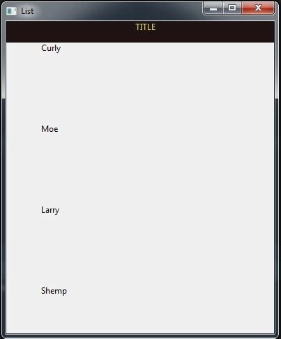 wxPython Scroll Panel に対する画像結果