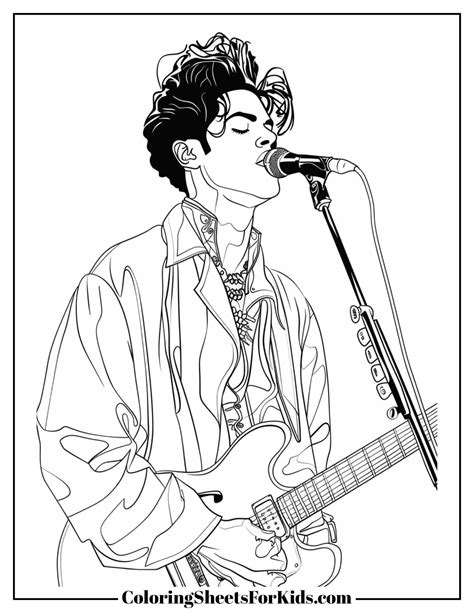 Image result for Singer Coloring Sheet