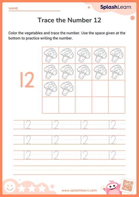 Image result for Number 12 Count and Color Worksheet
