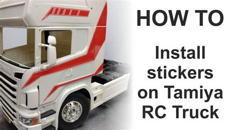 Image result for How to Put Decals On Truck Models