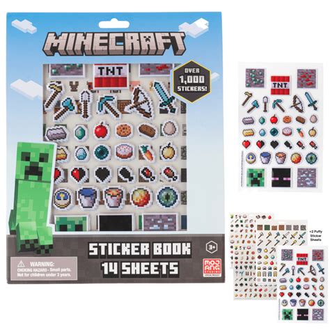 Toradh íomhá ar Minecraft Coding Stickers Printable