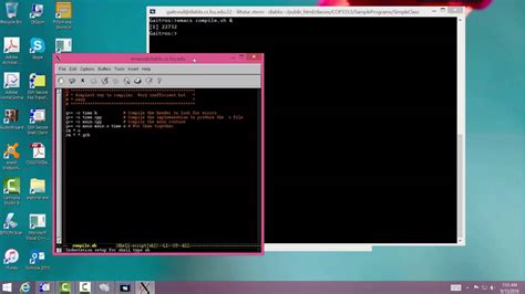 Image result for Unix Terminal C Compile