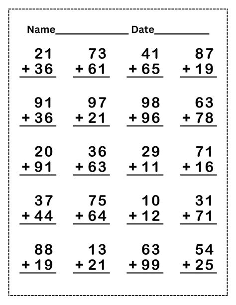 Image result for Addition Fact Fluency Worksheets