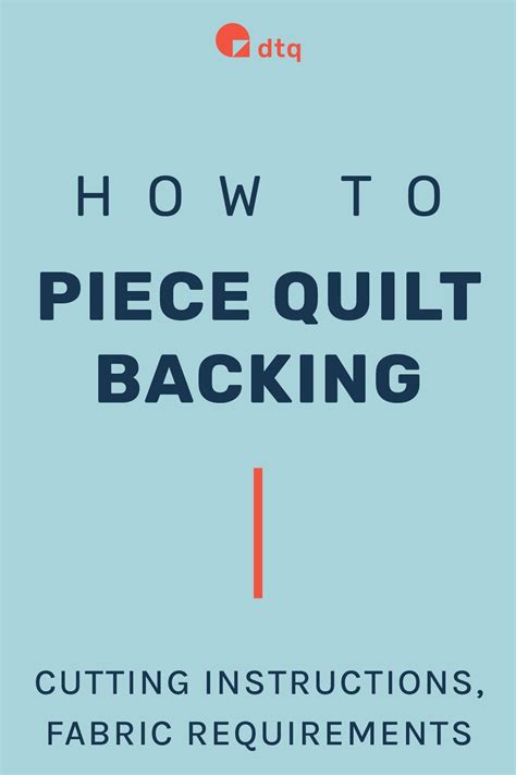 Image result for Quilt Backing Chart