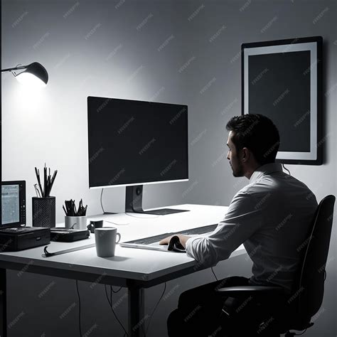 Image result for Status Showing Person Using Desktop Computer