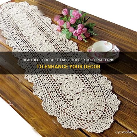Image result for Free Crochet Table Topper Patterns