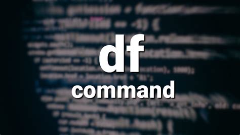 Toradh íomhá ar Explain DF and Du Command with Syntax and Example
