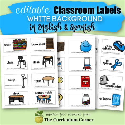 Toradh íomhá ar Classroom Table Labels Editable
