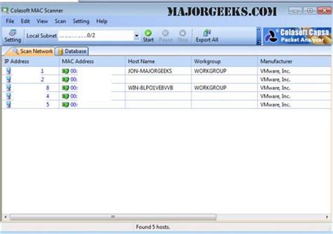 Free IP Address Scanner के लिए छवि परिणाम