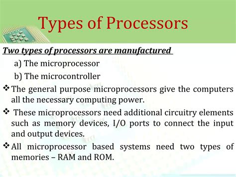 Image result for Classification of Microprocessor Based On Size Application and Speed