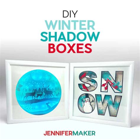 Résultat d’images pour Jennifer Maker Shadow Box Tutorial