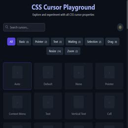 Toradh íomhá ar Auto Cursor CSS