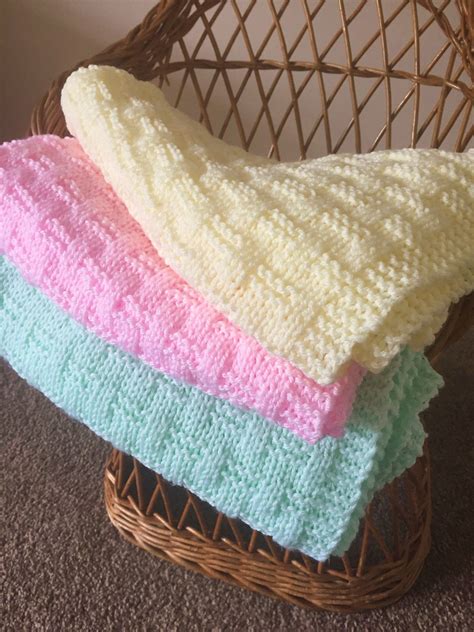 Afbeeldingsresultaten voor Quick Knit Baby Blanket