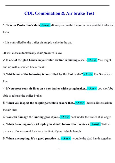 Image result for CDL California Bus Air Brake Test