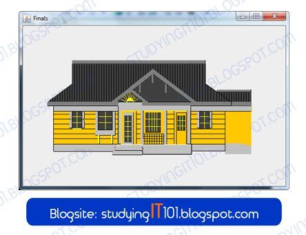 Image result for Java Easy House Drawing