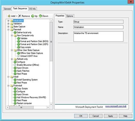 Image result for MDT Wizard BitLocker