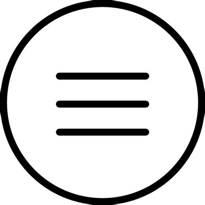 Image result for Circle Menu Button PNG