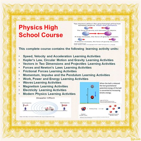Image result for Physics Learning Courses