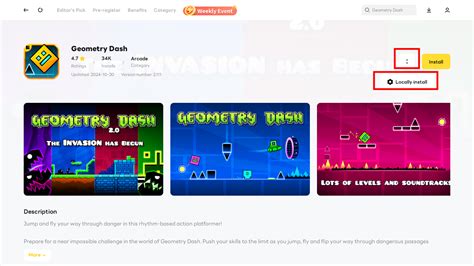 Image result for Geometry Dash Install
