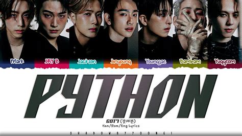 Image result for Python Got7 Poster