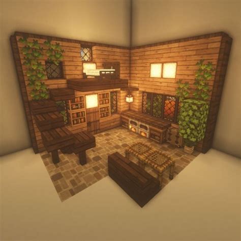 Image result for Minecraft Simple House Interior