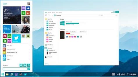 Image result for Windows 9 GUI