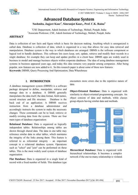 Image result for Advanced Database System Practical