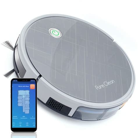 Image result for Pure Clean Robot Vacuum Cleaner