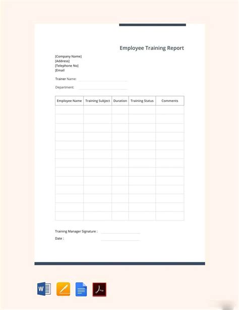 Image result for How to Write a Training Report