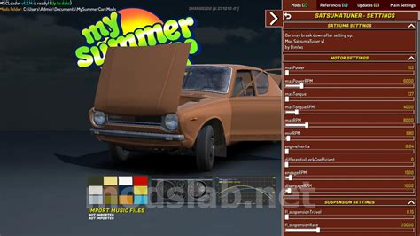 Toradh íomhá ar My Summer Car Settings