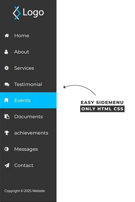 Image result for Sidebar Menu VBA