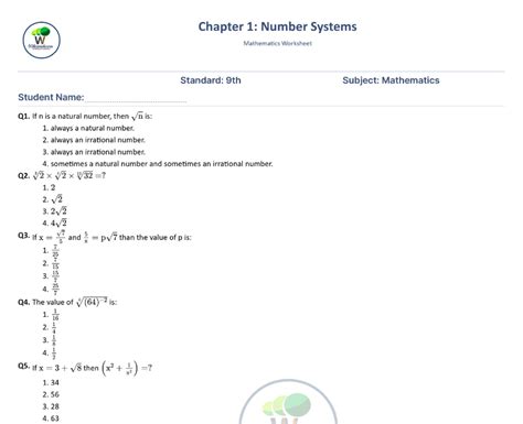 Image result for Number System Questions Class 9
