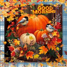 Toradh íomhá ar Good Morning Fall Stickers