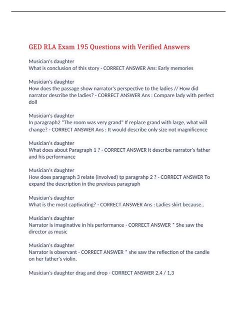 Image result for GED Ready Test RLA